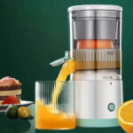 1PC USB Rechargeable Electric Juicer – Wireless Citrus Lemon Juicer & Fruit Blender | Automatic Fresh Juice Maker